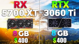 RTX 3060 Ti vs RX 5700 XT  Test in 10 Games l 4K l [upl. by Cressler]