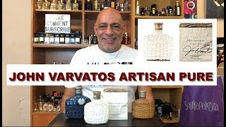 NEW John Varvatos Artisan Pure REVIEW  GIVEAWAY CLOSED [upl. by Ahsrav]