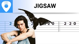 Conan Gray  Jigsaw Easy Guitar Tabs Tutorial [upl. by Janessa]