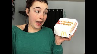 ASMR 🔥🔥🔥McDonalds GHOST PEPPER Spicy McChicken Food Review🔥🔥🔥 [upl. by Dafna]