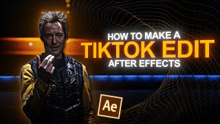 TikTok Edit Tutorial I After Effects Beginner Guide [upl. by Sinegold]