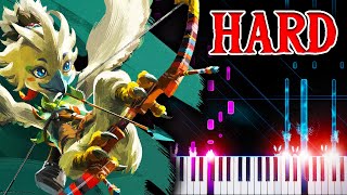 Colgera Battle from The Legend of Zelda Tears of the Kingdom  Piano Tutorial [upl. by Huberto]