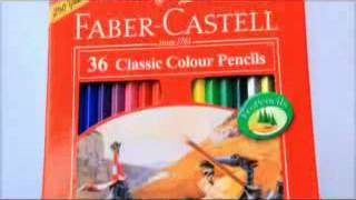 Faber Castell Classic Colour Pencils [upl. by Attenaj]