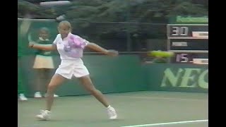 Steffi Graf vs Angeliki Kanellopoulou Fed Cup 1991 R1 [upl. by Aztirak]