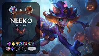 Neeko Mid vs Taliyah  NA Grandmaster Patch 145 [upl. by Hollis]