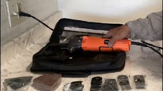 ENERTWIST Oscillating Tool 4 2 Amp Oscillating Multitool Kit Review A Must Have Tool [upl. by Eldwun]