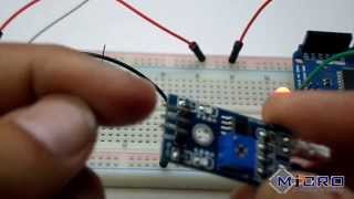 Como usar un Sensor Infrarrojo con Arduino [upl. by Robma]