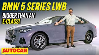 2024 BMW 5 Series LWB walkaround  Long story short  First Look  autocarindia1 [upl. by Gunas]