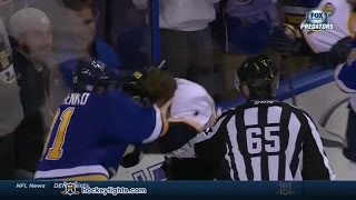 Ryan Ellis vs Vladimir Tarasenko Nov 13 2014 [upl. by Tony559]