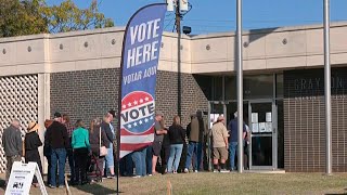 Early voting underway in Texas [upl. by Hurlee]