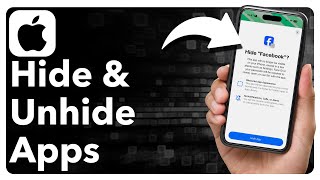 How To Hide And Unhide Apps On iPhone [upl. by Brabazon]