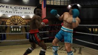 Rocky legends PS2 Clubber Lang vs Carlos Arguello Career Clubber Lang [upl. by Georgena]