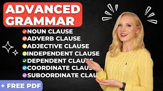 Advanced English Grammar Clauses [upl. by Ilehs]