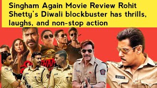 Singham again movie review [upl. by Nanah]