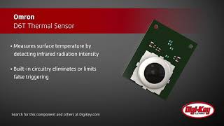 Omron D6T Thermal Sensor  DigiKey Daily [upl. by Atilehs773]