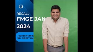 FMGE RECALL JAN 2024 [upl. by Lutero]