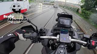 TRAM LINES ARE DANGEROUS FOR BIKERS [upl. by As]