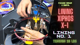 LINING Xiphos X1 amp LINING No 1 V28 H29 [upl. by Rednasyl649]