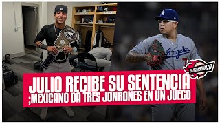 JULIO URIAS RECIBE SENTENCIA MEXICANO DA TRES JONRONES EN SUCURSAL DE YANKEES🔥 [upl. by Isleana533]