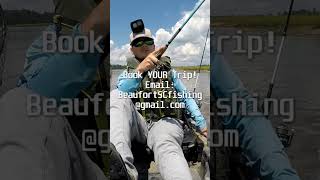 Book a Guided Kayak Fishing Trip in Beaufort South Carolina fishing beaufortsc kayakfishing [upl. by Lamarre]