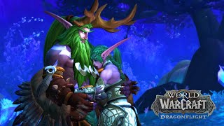 The Sacrifice Malfurion Stormrage made for Ysera  Including Cinematics amp Cutscenes  Dragonflight [upl. by Stannfield]