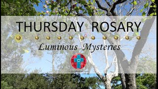 Thursday Rosary • Luminous Mysteries of the Rosary 💚 June 6 2024 VIRTUAL ROSARY  MEDITATION [upl. by Navetse361]