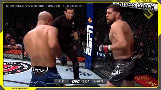 Nick Diaz vs Robbie Lawler II Highlights [upl. by Stent574]