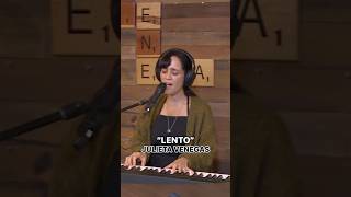 Julieta Venegas canta en vivo “Lento” ✨🎶 JessieEnExa [upl. by Yrbua]