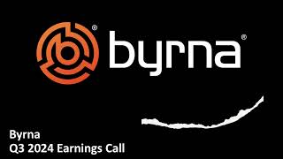 Byrna NASDAQ BYRN  Q3 2024 Earnings Call [upl. by Immas794]