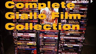 My Giallo Film Collection As of 121121 [upl. by Eirehs]