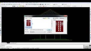 Cara Membuat Arsiran Dengan Super hatch di Autocad [upl. by Eilra]