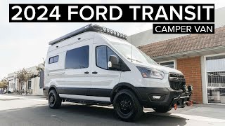 2024 Ford Transit Camper Van Build – Full Walkthrough and Essential Upgrades [upl. by Elsbeth698]