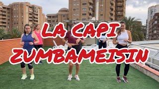 LA CAPI 🏙️  Myke Towers  Zumbameisin ESPAÑA  Zumba choreo [upl. by Abbey639]