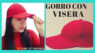 GORRO CON VISERA tutorial [upl. by Illene331]