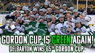 Delbarton 4 CBA 2  Gordon Cup Final  Trip Pendy Two Goals First Gordon Cup Win Since 2018 [upl. by Cooley]