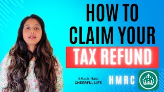 How to claim tax refund online  HashHanz  Cheerful Life [upl. by Barth]