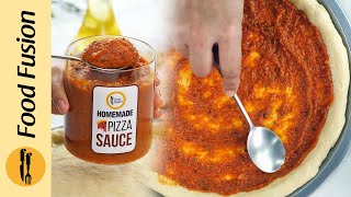 Homemade Pizza Sauce🍕 Make and Store Recipe by Food Fusion [upl. by Tootsie]