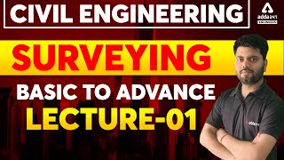 Civil Engineering  SURVEYING in Civil Engineering  BASIC TO ADVANCE 1 [upl. by Erleena480]