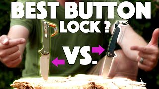 Best Button Lock Knife Protech Malibu vs Ferrum Forge Mordax [upl. by Aivatahs813]