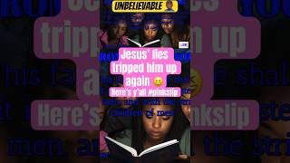 GOD’S chasten his son’s iniquity VS Jesus’s No Guile found in him 😳 blackpeople shocking shorts [upl. by Elaen]