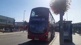 Shabby FRV  TFL Bus Route 158 Stratford  Chingford Mount  VDL DB300  Wright Gemini 2  Arriva [upl. by Aitnauq]