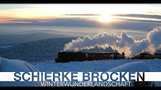 Fahrt mit der Schmalspurbahn auf den winterlichen Brocken [upl. by Naegem]