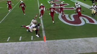 CantMiss Play Rattlers pylonreach TD caps rookies first drive as a Saint [upl. by Kylie]