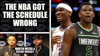 Martin Weiss Breaks Down Everything Wrong with the NBA Schedule [upl. by Aisela]