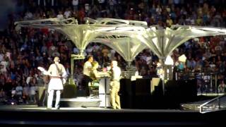 U2 Berlin Olympic Stadium 20090718 Angel of HarlemThe Bono Expiriment incomplete HD [upl. by Dnalyk804]