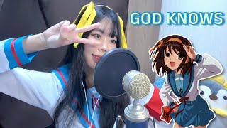 God Knows  The Melancholy of Haruhi Suzumiya OST｜Cover by Rit hee [upl. by Ginger]