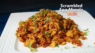 Scrambled Egg Masala  Home Cooking [upl. by Beverle838]