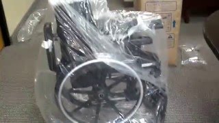 Pride Stylus Lightweight Wheelchair [upl. by Dinny]