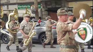 9° Raduno degli alpini a Gorizia Servizio di Margherita 131020241 [upl. by Lenz504]