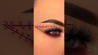 Halloween Eyeliner Idea💡makeup makeuptutorial halloweenlook eyemakeup shorts youtubeshorts [upl. by Boelter]